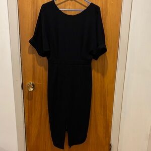 ASOS Black Midi Dress